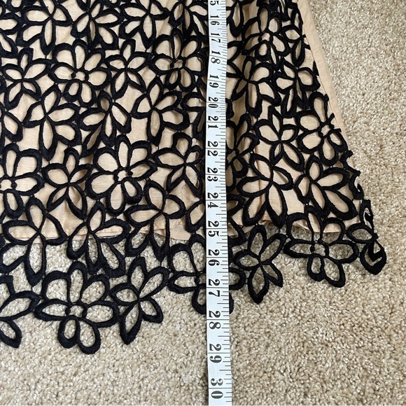 Lela Rose Neiman Marcus For Target Silk Lace Overlay Blouse Women’s Size Medium - Picture 9 of 10